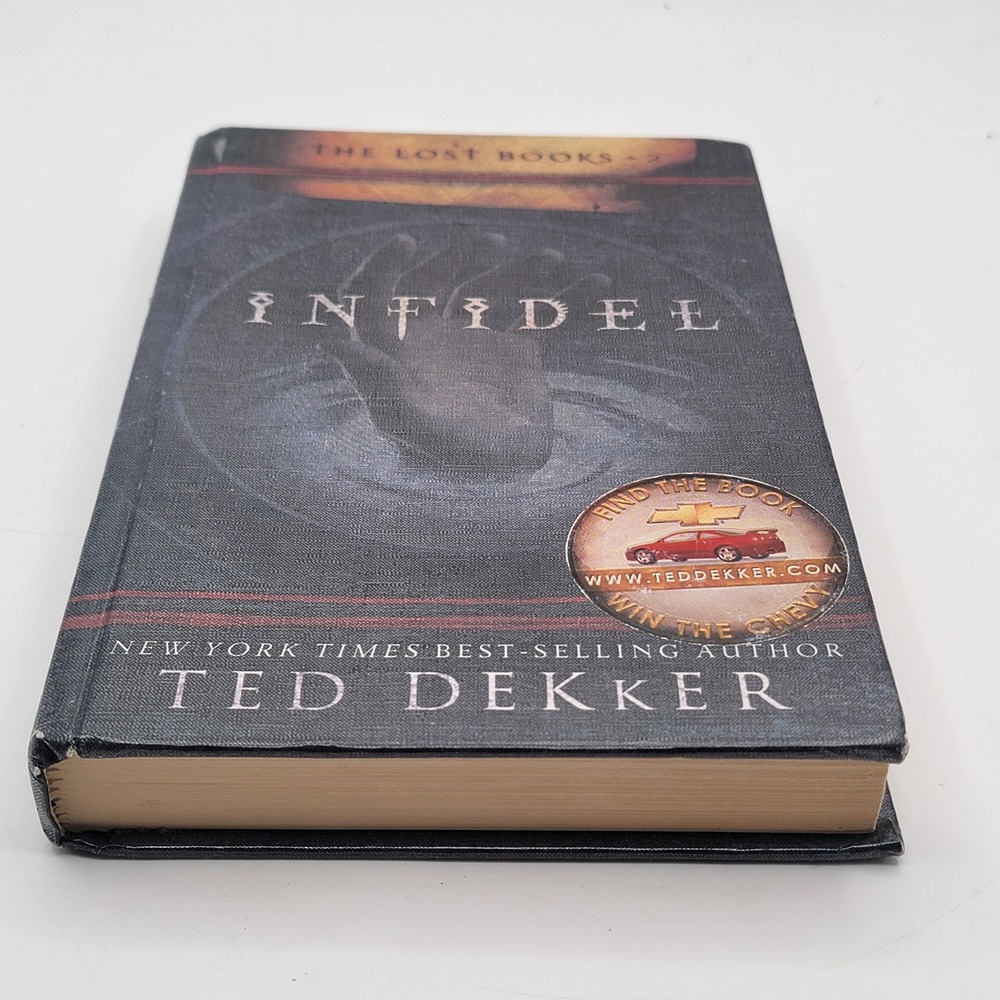 Ted Dekker The Lost Books Chosen Infidel Hardcover 1st Edition Fantasy Set Good - Picture 3 of 16